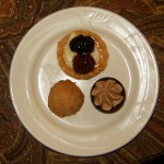 Petite Desserts at the Rose Garden Tea Room