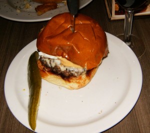 The 50/50 Burger at Slater's 50/50 in Pasadena