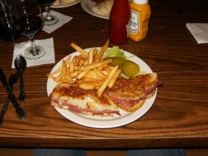 Conrads Restaurant Reuben Sandwich